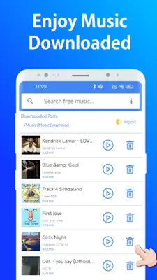 Mp3 Downloader Music Download android App screenshot 2